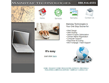 Tablet Screenshot of mainstay.net